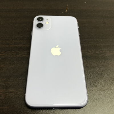 【福山ココローズ店】中古  【SIMロック解除済み】【SoftBank】 Apple iPhone11 64GB (パープル) MHDF3J/A 新パッケージ版 155725 