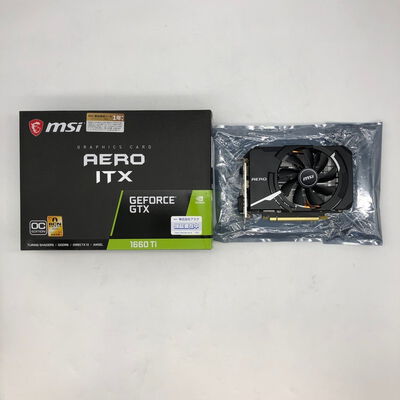 【大分店】中古  MSI GeForce GTX 1660 Ti AERO ITX 6G OC(GTX1660Ti) 139073 