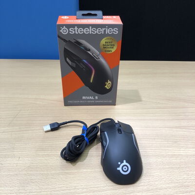 【甲府飯田店】中古  SteelSeries RIVAL 5 (62551) 4720002370 