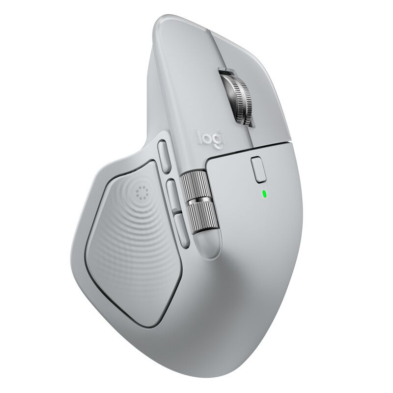 ロジクール MX MASTER 4 ペールグレー MX2400PG Logicool MX Master 4 MX2400PG (ペールグレー) ｜ パソコン通販の