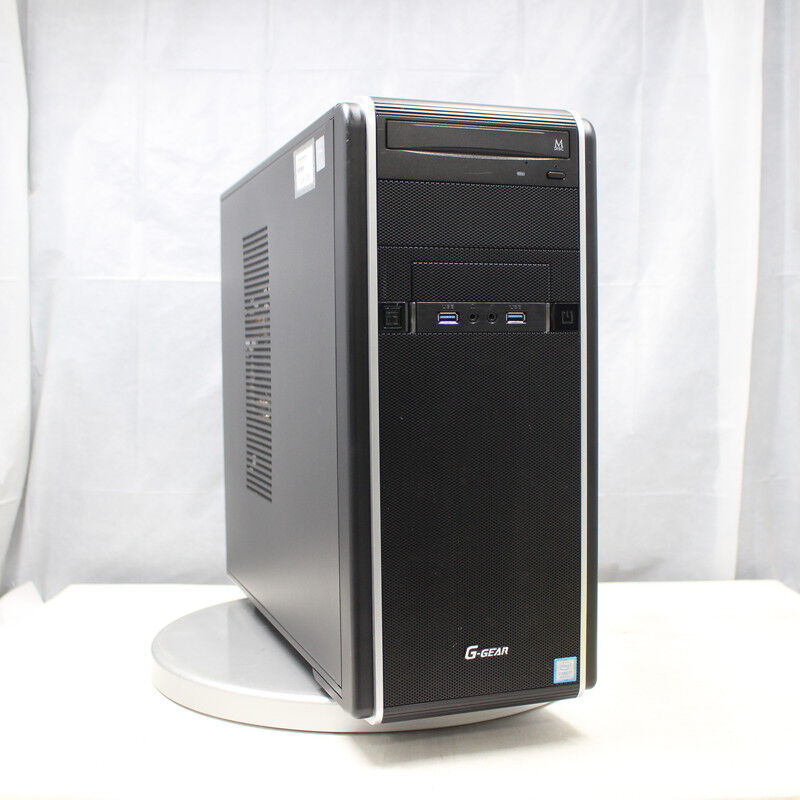 中古 TSUKUMO G-GEAR(Intel Core i7 8700/16GB/SSD640GB/DVD