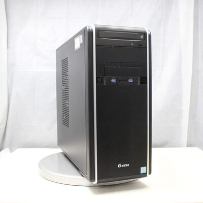 【通販センター】中古  TSUKUMO G-GEAR(Intel Core i7 8700/16GB/SSD640GB/DVDマルチ/NVIDIA GeForce GTX 1060 3GB/W11H64 MAR) 180702 