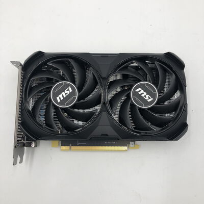 【福井日之出店】中古  MSI GeForce RTX 4060 Ti VENTUS 2X BLACK 8G OC?(RTX4060Ti 8GB) 158559 