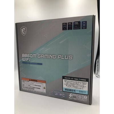 【水戸赤塚店】中古  MSI B860M GAMING PLUS WIFI (B860 1851 mATX DDR5) 175462 