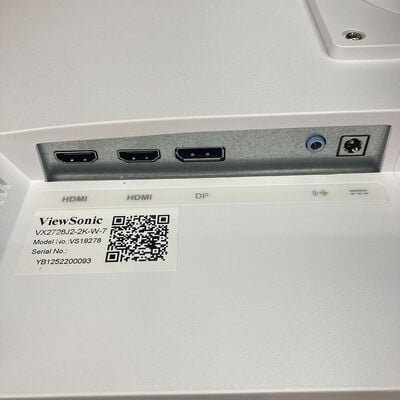 【広島店】中古  Viewsonic VX2728J2-2K-W-7 (27"W 2H1DP 240Hz WQHD) 3320004935