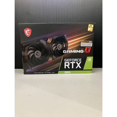 【座間相武台】中古  MSI GeForce RTX 3060 GAMING X 12GB 4510002057 