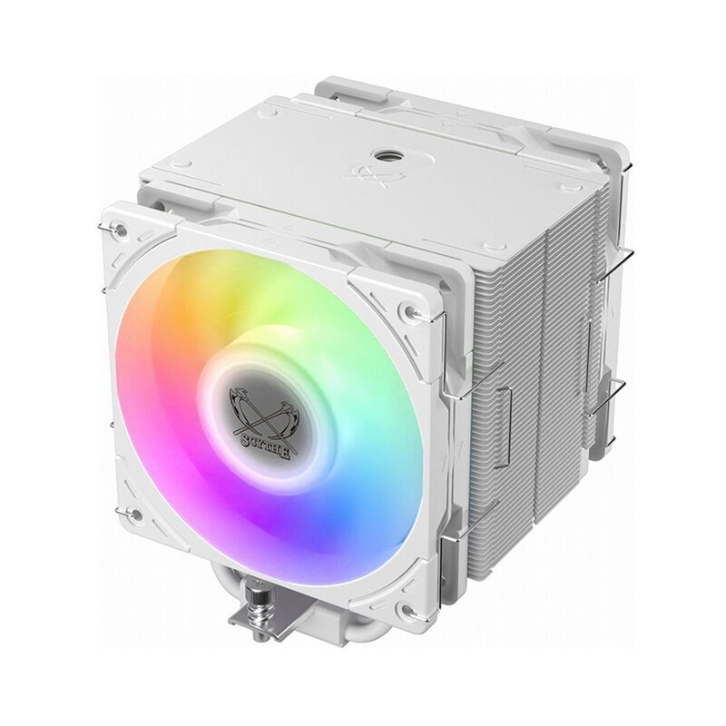 Scythe（サイズ） MUGEN6 DUAL FAN WHITE ARGB EDITION SCMG-6000DWR