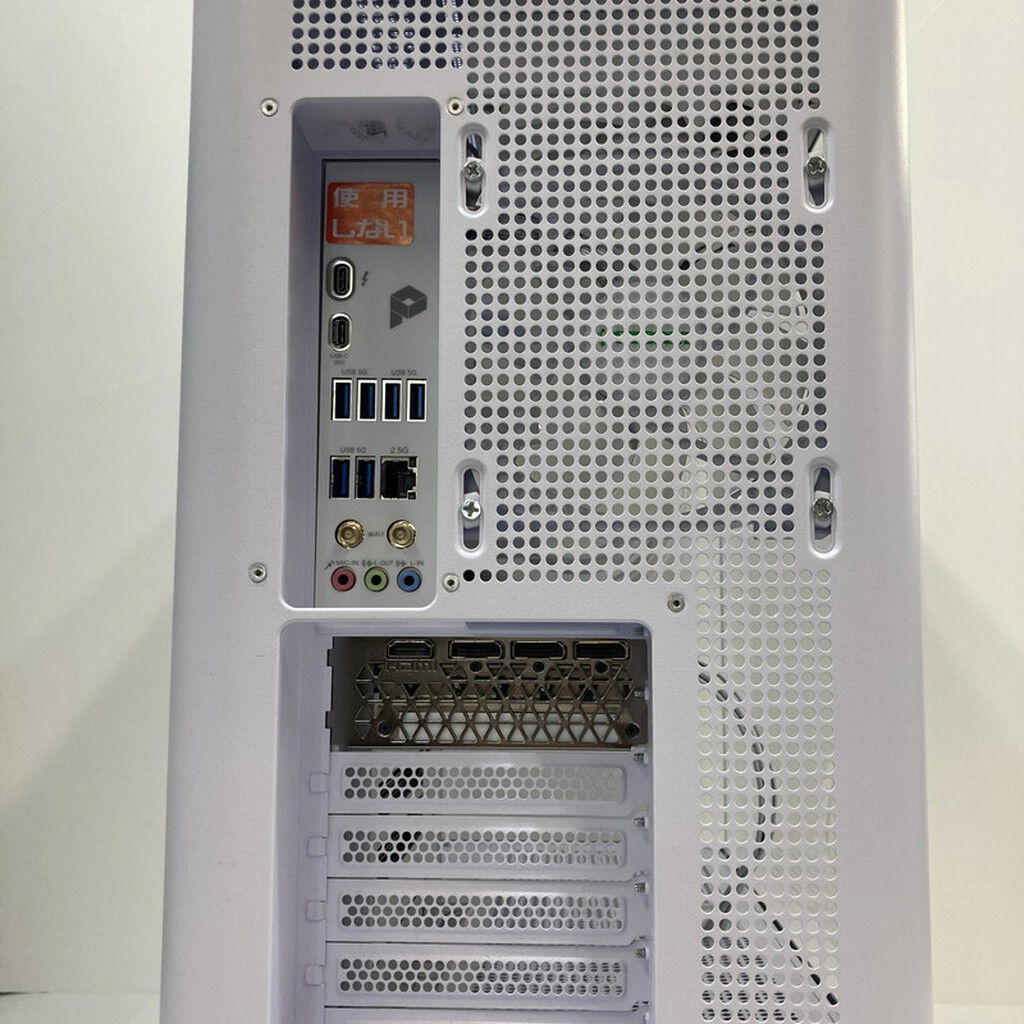 中古 自作PC(Ultra 7 265F/32GB/SSD1TB/RTX5070/W11H) 3430006107