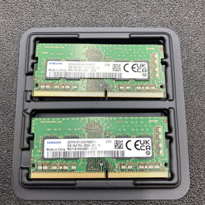 【熊本浜線店】中古  M471A1K43DB1-CTD SO-DIMM PC4-21300 8GB 2枚組 ノート用 5370001181 