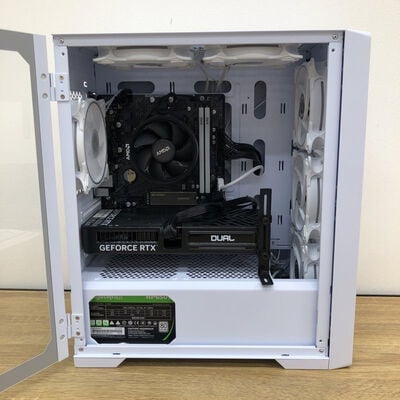 【津ラッツ店】中古  自作PC(Ryzen 7 5700X/32GB/SSD1TB/RTX5060Ti 8GB) 4990001555 