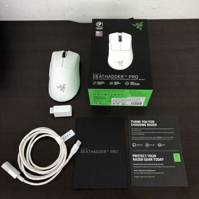 【長野稲里店】中古  Razer DeathAdder V3 Pro White(RZ01-04630200-R3A1) 5110000840 