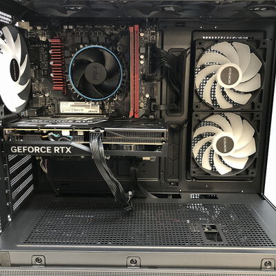 【宇都宮鶴田店】中古  自作PC (i5 12400F/8GB/SSD960GB/RTX4060Ti 8GB) 5280001810 