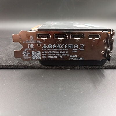 【大須店】中古  SAPPHIRE AMD RADEON RX7800XT GAMING GRAPHICS CARD 16GB 3120022731 