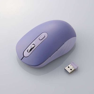 エレコム  M-MY35MBSBU (OSMOD Six USB無線/Bluetooth 充電静音マウス [6ボタン/Mサイズ] ブルー) 