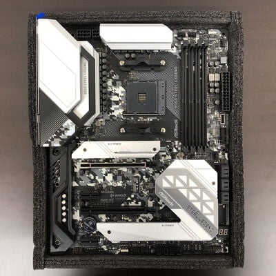 【長野稲里店】中古  ASRock B550 Steel Legend (B550 AM4 ATX DDR4) 142936 