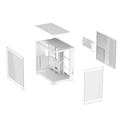 ASUS  A32 WHITE (ATX ガラス ホワイト) 