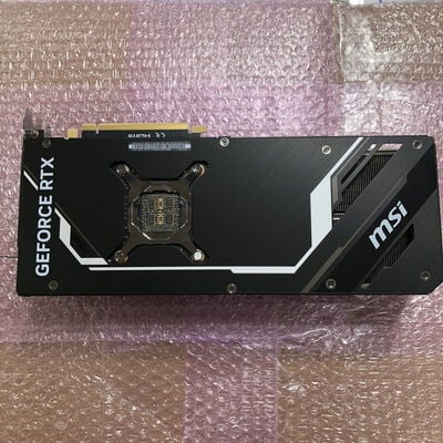 【宮崎恒久店】中古  MSI GeForce RTX 4070 SUPER 16G VENTUS 3X BLACK OC (RTX4070Ti SUPER 16GB) 5160001023 