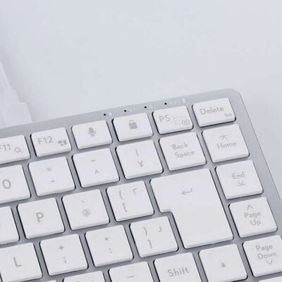 エレコム  TK-PN1075MPWH (Precisionist mini USB無線/Bluetooth薄型ミニキーボード ホワイト) 