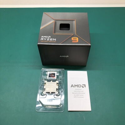 【津ラッツ店】中古  AMD Ryzen 9 7950X (AM5/4.5GHz/80M/C16/T32/170W 152461 