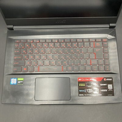 【熊本浜線店】中古  MSI GF63 Thin 9SC 5370000435 