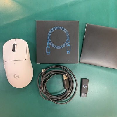 【横浜駅前店】中古  Logicool　PRO　X　SUPERLIGHT2　DEX　WH 3400009744 