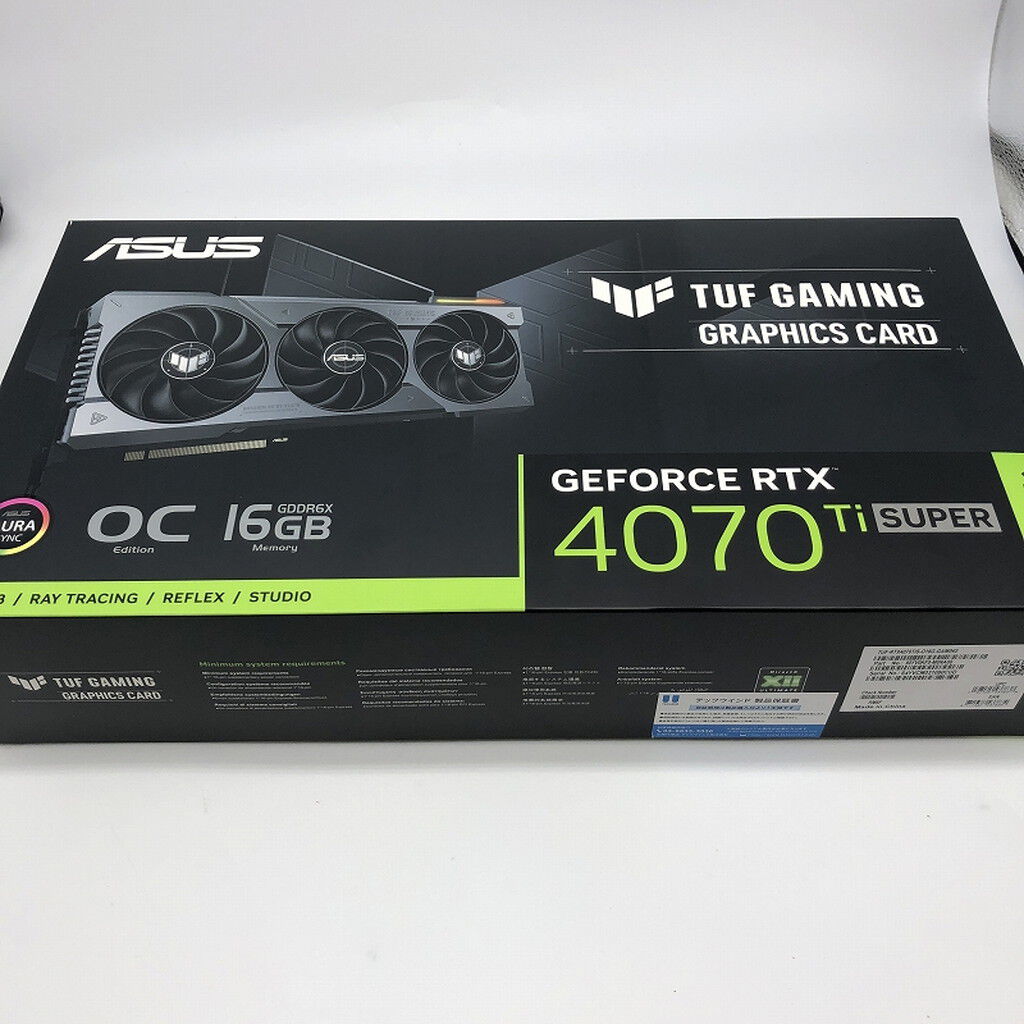 中古 ASUS TUF-RTX4070TIS-O16G-GAMING (RTX4070Ti SUPER 16GB) 164242