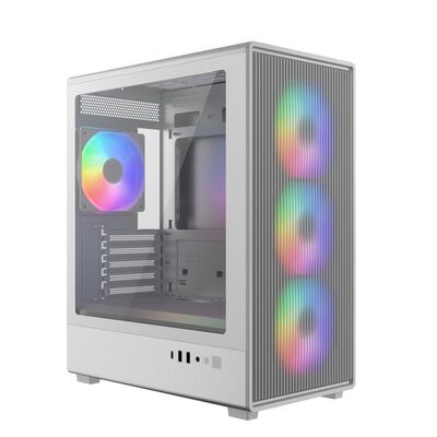 CoolerMaster  Elite 350 White E350-WGNN-S00 (MicroATX ガラス ホワイト) 