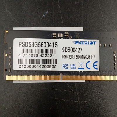 【大須店】中古  PC5-44800 8GB ノート用 177980 