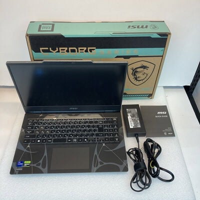【京都店】中古  MSI Cyborg 15 B13WFKG (Core i7-13620H/16GB/SSD512GB/なし/RTX5060 8GB/15.6/1920x1080/W11H) 3180007130 