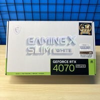 中古  MSI GeForce RTX 4070 SUPER 12G GAMING X SLIM WH (RTX4070 SUPER 12GB) 163392 