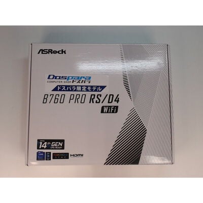 【前橋ｲﾝﾀｰｱｶﾏﾙ店】中古  ASRock B760 Pro RS/D4 WiFi (B760 1700 ATX DDR4) 167289 