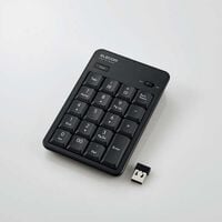 エレコム  TK-TDM022SKBK (無線静音テンキーパッド) 