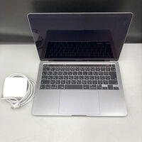 中古  Apple MacBook Pro 13インチ 2020 (M1 8CPU 8GPU/16GB/256GB) スペースグレイ 4760001330 
