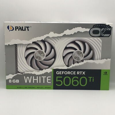 【佐賀南部バイパス店】中古  Palit NE7506TU19P1-GB2062M (RTX5060Ti 8GB WHITE OC) 188962 