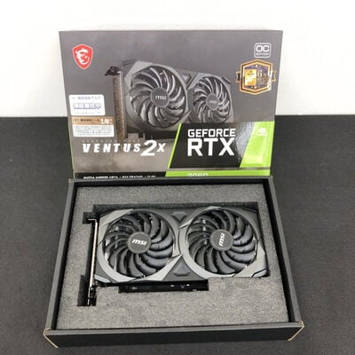 【長野稲里店】中古  MSI GeForce RTX 3060 VENTUS 2X 12G OC (RTX3060 12GB) 144777 