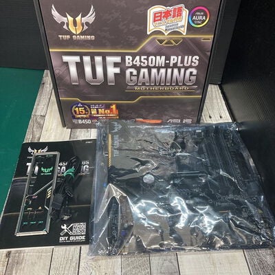 【広島店】中古  ASUS TUF B450M-PLUS GAMING (B450 AM4 mATX DDR4) 137897 