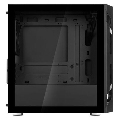 SilverStone  FARA H1M SST-FAH1MB-G (MicroATX ガラスパネル ブラック) 