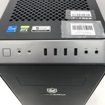 【郡山安積店】中古  GALLERIA RM5C-R36T(i5 12400/16GB/SSD512GB/RTX3060Ti/W11H) 4640002034 
