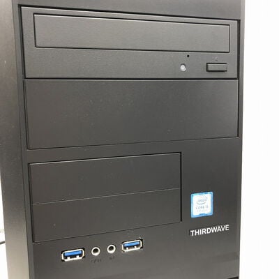 【宇都宮鶴田店】中古  THIRDWAVE Monarch(i5 9400/8GB/HDD1TB/W11H) 5280001101 