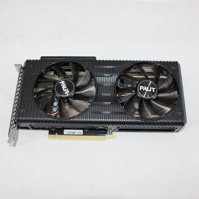 【通販センター】中古  Palit NE63060T19K9-190AD (GeForce RTX 3060 Dual OC 12GB) 180531 