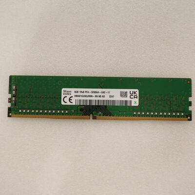 【通販センター】中古  PC4-25600 8GB デスクトップ用(DDR4-3200) 140727 