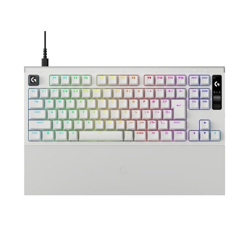 Logicool PRO X2 RAPID 有線ゲーミングキーボード G-PKB-TKL-RT2WH