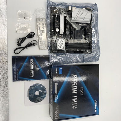 【福井日之出店】中古  ASRock B550M Pro4 (B550 AM4 mATX DDR4) 142938 
