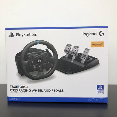 【長野稲里店】中古  Logicool G923 Racing Wheel & Pedal G923 [ブラック] 5110001638 