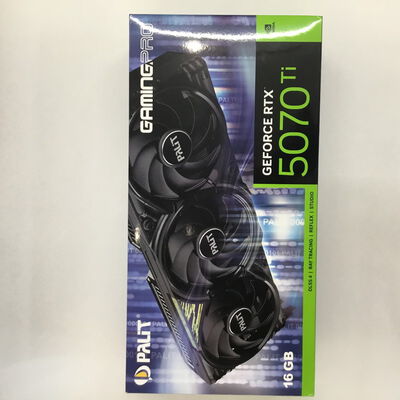 【松山環状枝松店】中古  Palit NE7507T019T2-GB2031A (RTX5070Ti GamingPro 16GB) 4560001002 