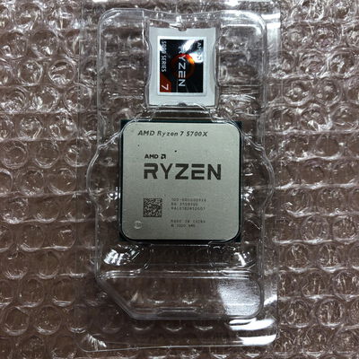 【宮崎恒久店】中古  AMD Ryzen 7 5700X (AM4/3.4GHz/36M/C8/T16/65W) 150182 
