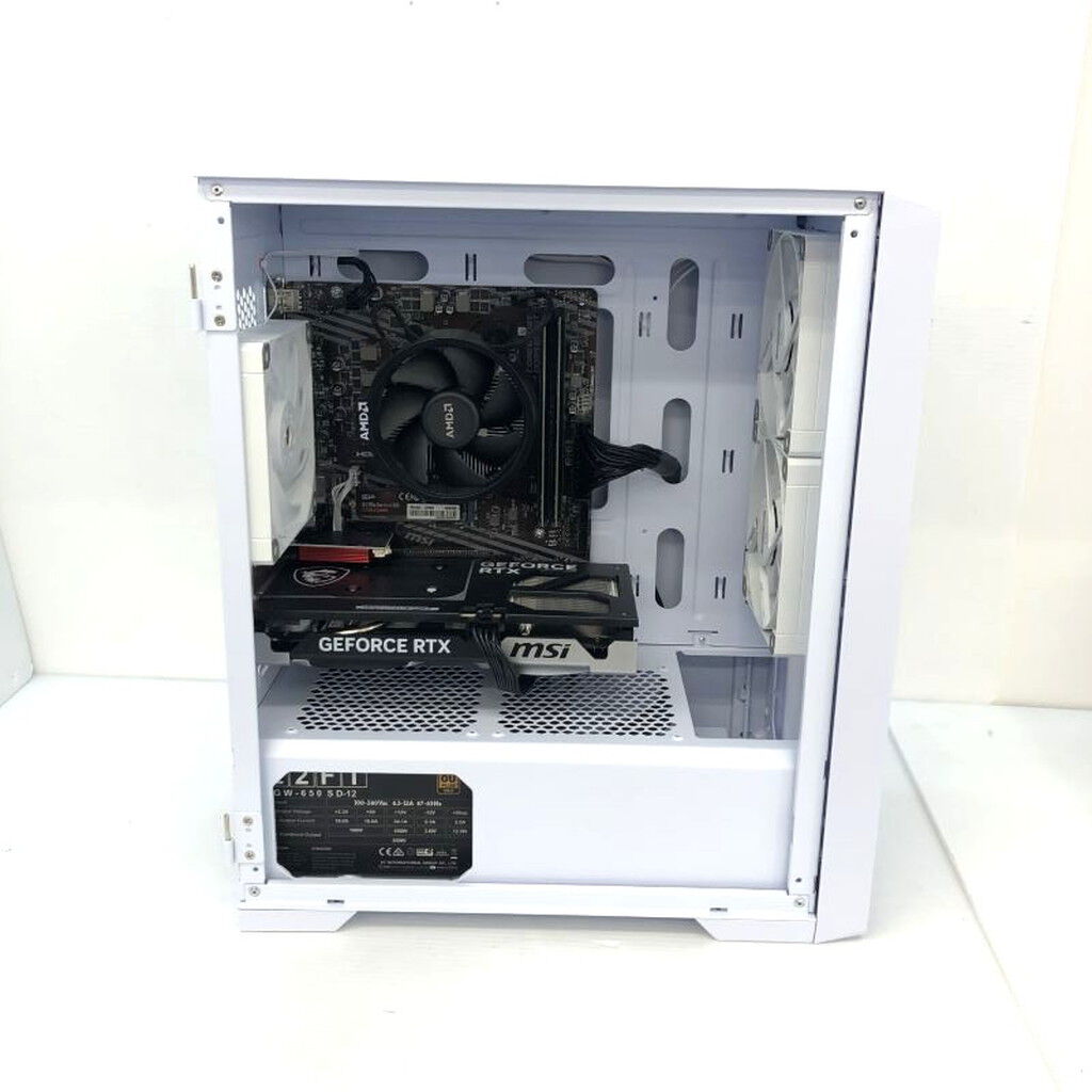 中古 自作PC(Ryzen 7 5700X/16GB/SSD500GB/RTX5060Ti 8GB/W11H
