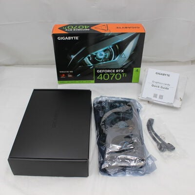 【通販センター】中古  GIGABYTE GV-N407TEAGLE OC-12GD Rev2.0（RTX4070Ti 12GB） 3480039810 