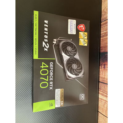 【富士青葉店】中古  MSI GeForce RTX 4070 VENTUS 2X 12G OC (RTX4070 12GB) 157129 