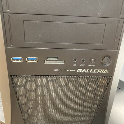 【堺七道店】中古  GALLERIA XT(i7 8700/16GB/SSD500GB/HDD1TB/GTX1660Ti/W10H) 4660001515 